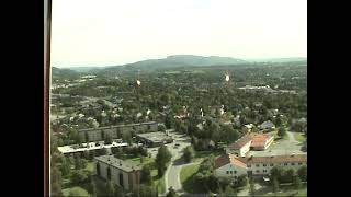 Trondheim Norway from Tyholt Tower June 2003 [upl. by Anawot216]