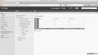 TYPO3 für Redakteure Teil 18 Inhaltselemente Tabellen [upl. by Neerbas]