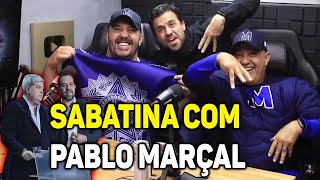 live reactSabatina com Pablo Marçal ao vivo  Entrevista revela tudo sobre Boulos Datena e Nunes [upl. by Viddah]