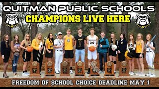 Quitman School District Champions Live Here [upl. by Abla690]