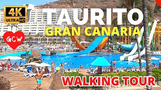 TAURITO Gran Canaria Beach amp Water Park 🔴 Walking Tour [upl. by Siroled]