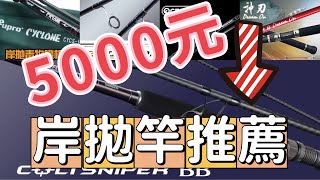 「海水路亞」5000元內 岸拋竿推薦！ [upl. by Seed]