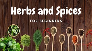 Herbs and Spices for Beginners  How to use Herbs and Spices  Vil and Zoes Galley [upl. by Nigen898]