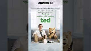 Ted Shout Factory 4K Ultra HD Mark Wahlberg and Mila Kunis SHORTS [upl. by Yancy494]