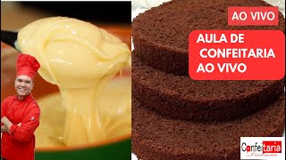 Aula de confeitaria ao vivo [upl. by Hedberg821]