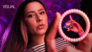 Visual ASMR for sleep 😴 up close visual triggers with mouth sounds hand sounds [upl. by Ginzburg]