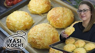 Käsebrötchen wie vom Bäcker👌  YasiKocht  Folge 181 [upl. by Cash]