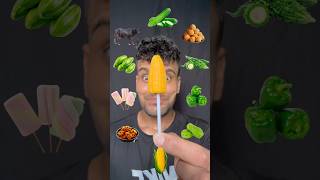 Eating Challengecucumberlolipopvegetables eating asmr eatingchallenge bikueating food [upl. by Jeth]