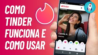 TINDER COMO FUNCIONA e Como Usar 2024  Match Super Like [upl. by Ahsikel]