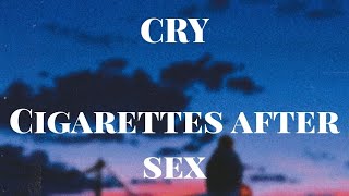 Cry  Cigarette After lyrics [upl. by Inirt848]