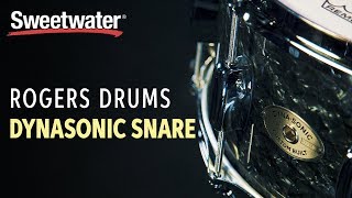 Rogers Drums DynaSonic Snare Drum Review [upl. by Anerbas]