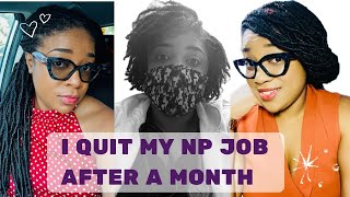 Why I Quit My Nurse Practitioner Job [upl. by Signe]