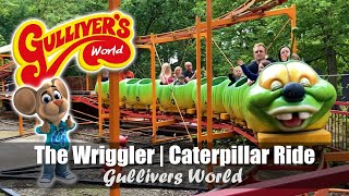 The Wriggler  Caterpillar Ride  Gullivers World Warrington  2021 [upl. by Dunton]