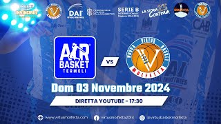 AIR BASKET TERMOLI 🆚 DAI OPTICALVIRTUS BASKET MOLFETTA [upl. by Quick]