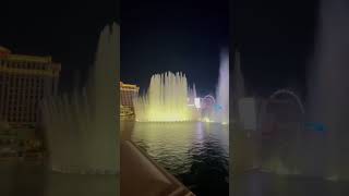 📍Bellagio Fountain Las Vegas🇺🇸  Kerennya suasana malam disini😍 [upl. by Eelyrag]