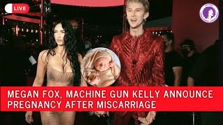 Megan Fox Machine Gun Kelly announce pregnancy after miscarriage [upl. by Anaik]