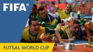 Brazil take epic futsal final in extra time thriller [upl. by Arondell580]