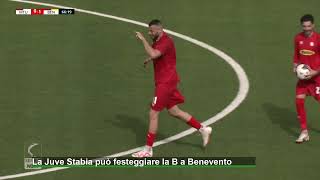 La Juve Stabia può festeggiare la B a Benevento [upl. by Ardnaid738]