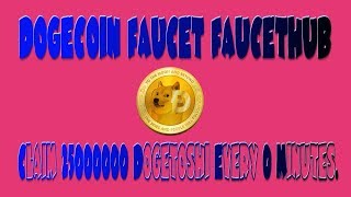 Dogecoin Faucet  25000000 Dogetoshi Cada 0 Minutos [upl. by Carlynne]