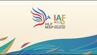 LIVE Joint Leaders’ Session HLF MSP dan IAF Ke2 2024 Bali 2 September 2024 [upl. by Sordnaxela]