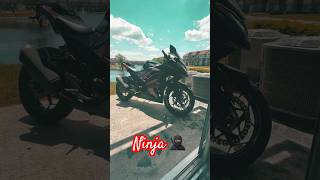 Kawasaki ninja 300 kawasaki kawasakininja srt dodge hellcat motorcycle cars [upl. by Celin]