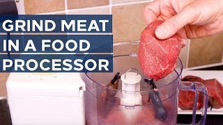 How to Grind Meat in a Food Processor  Sears [upl. by Narcis627]