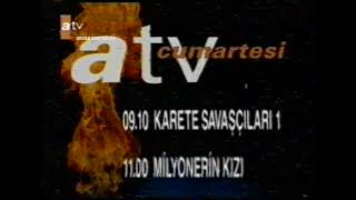 ATV Yayın Akışı  2 Mart 1996 [upl. by Onid]