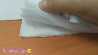 How to fold and packing gauze before being sterile for clinical use [upl. by Anjanette]