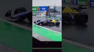 Franco Colapinto  Red flag at Brasil F1 2024 car totally destroyed [upl. by Sayles]