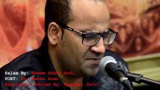 Naeem Abbas Rufi  Bahaa Ke Ansoo  12th Moharram 1437 [upl. by Ahsiemaj]