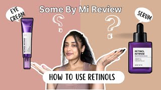 How To use Retinols  Some by mi review and usage Manisha Mishra [upl. by Sanez666]