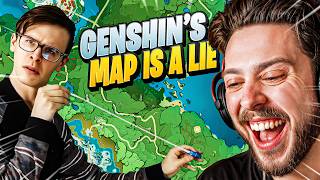 Genshins Map Has Been Wrong The ENTIRE Time [upl. by Halak]