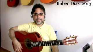 Buleria quotCompasquot Series 1 Ruben Diaz Flamenco Guitar Lessons on Paco de Lucias Technique [upl. by Humble]