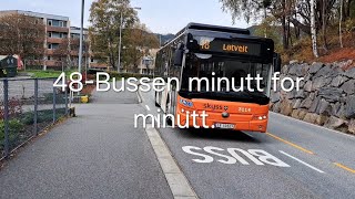 48Bussen minutt for minutt 🇧🇻 [upl. by Noella]