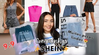 COMPRINHAS NA SHEIN 99  peças lindas 💖 SHEIN99 [upl. by Airla]