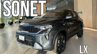 Kia Sonet LX ¿Qué te ofrece la versión más ACCESIBLE  AUTOSIE7E [upl. by Hyman]