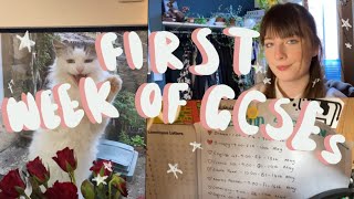 GCSE vlog first week of exams [upl. by Barboza52]