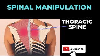 Spinal Manipulation of the Thoracic Spine Seated [upl. by Whitten]