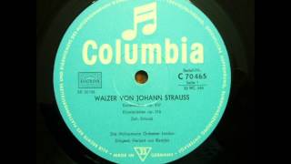 Karajan amp The London Philharmonia Orchestra 1955 Johann Strauss  4 Waltzes [upl. by Thrasher]