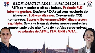 157LARGADA PARA O RESULTADO DOS REITS [upl. by Chaunce]