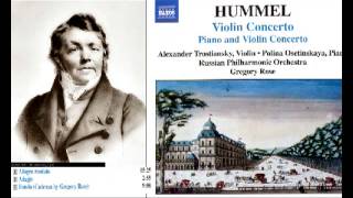 Johan Nepomuk Hummel concierto para violín [upl. by Yaker167]