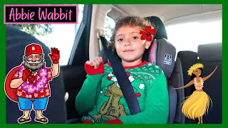 Kids Car Karaoke  Mele Kalikimaka  Abbie Wabbit [upl. by Nehepts]