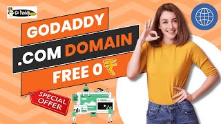 How to Get a GoDaddy Domain for FREE in 2024  StepbyStep Guide  GoDaddy Free Domain [upl. by Susy]