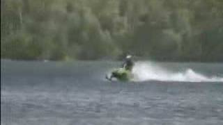 arctic cat zr 600 water skipping in Thunder Bay On [upl. by Gathard]