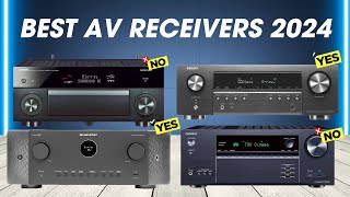 Best AV Receivers 2024 what I WISH I knew earlier… [upl. by Akila]