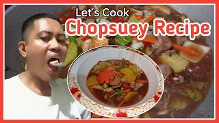 Lets Cook Chopsuey Recipe  Abai Efren Vlogs [upl. by Yobybab]