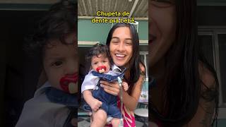 Chupeta de dente pro meu bebê bebê de 4 meses já nasceu dente [upl. by Asikal923]