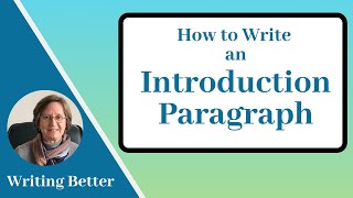 3 How to write an Introduction Paragraph with Thesis Statement [upl. by Agee]