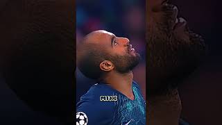 lucas moura legendary hattrick vs ajax🥶 ajax morata cr7 neymar shorts messi lucasmoura [upl. by Okiruy110]