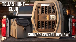 POSSIBLY THE BEST DOG KENNEL ON THE MARKET  Gunner Kennels G1 Large Kennel Gunmetal Grey [upl. by Norihs]